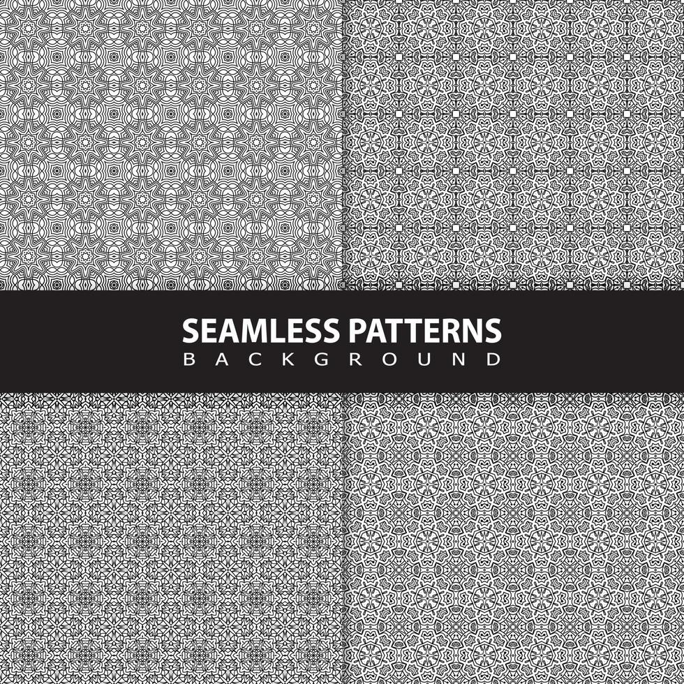 Classic batik seamless pattern background  geometric mandala wallpaper. elegant traditional floral motif vector