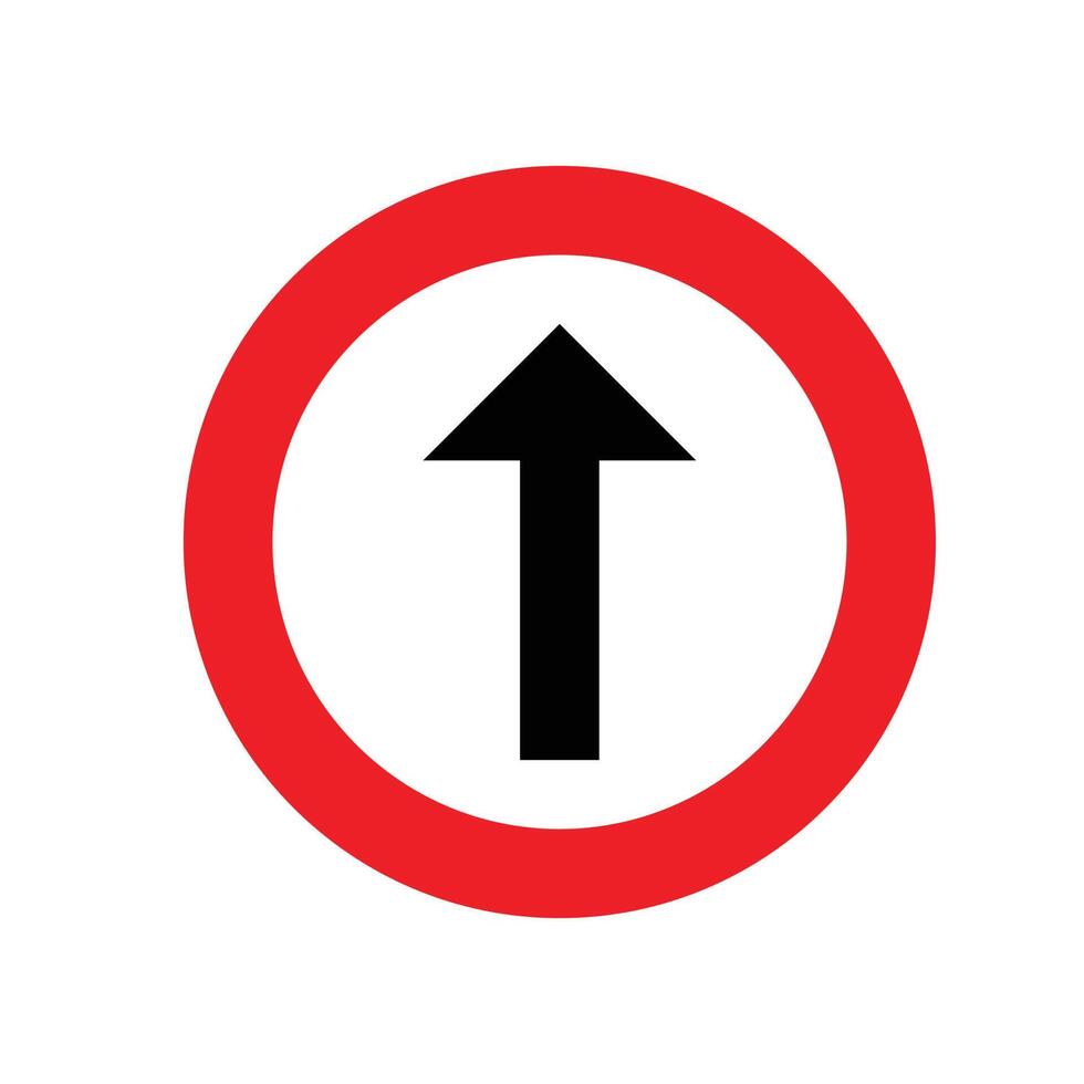 Go ahead signal sign vector