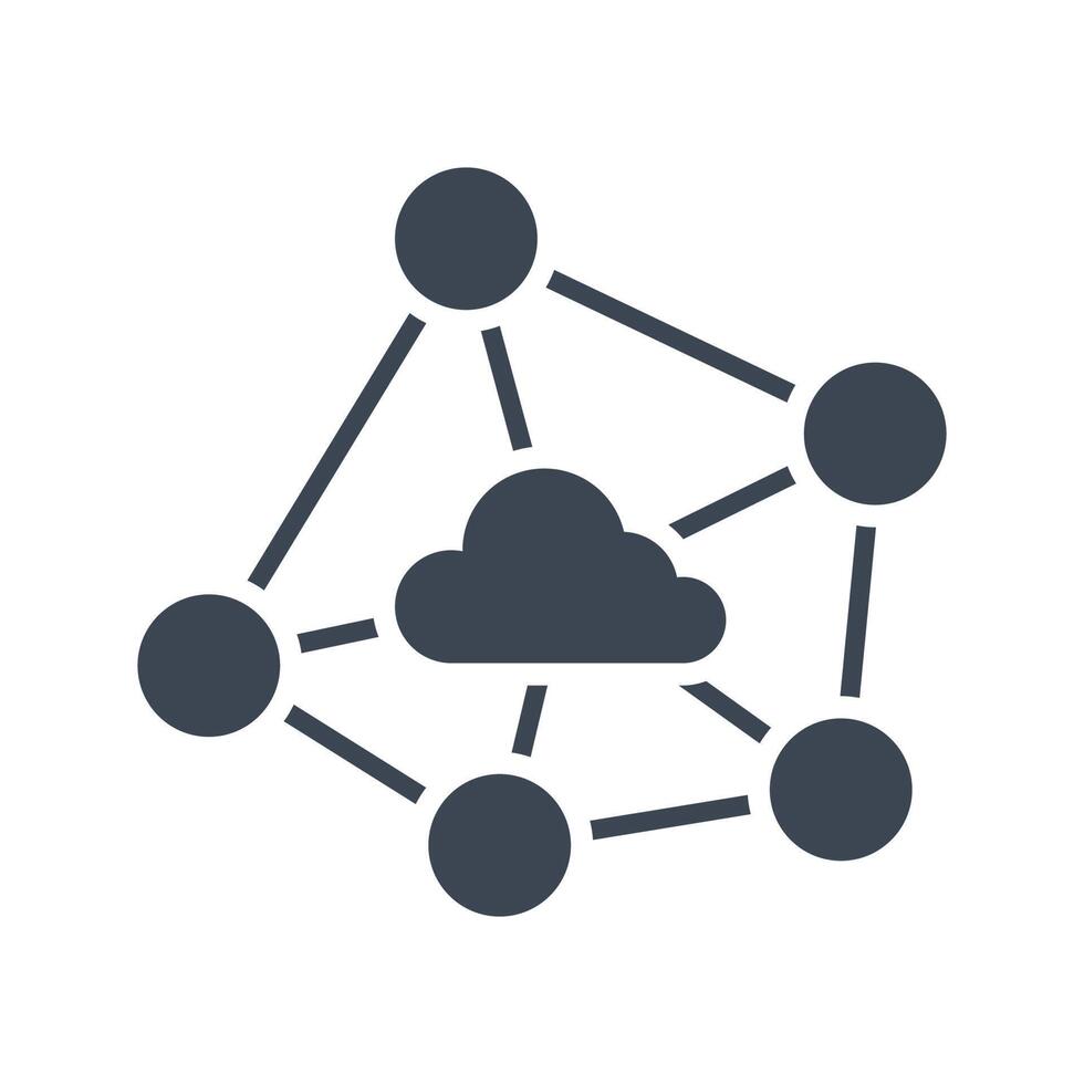 Cloud Connectivity Icon vector