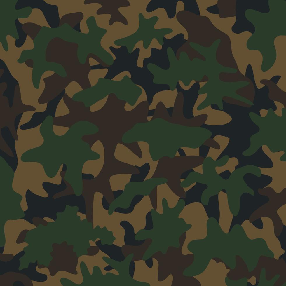 dark woodland jungle leaves battlefield terrain abstract camouflage stripes pattern military background suitable for print cloth vector