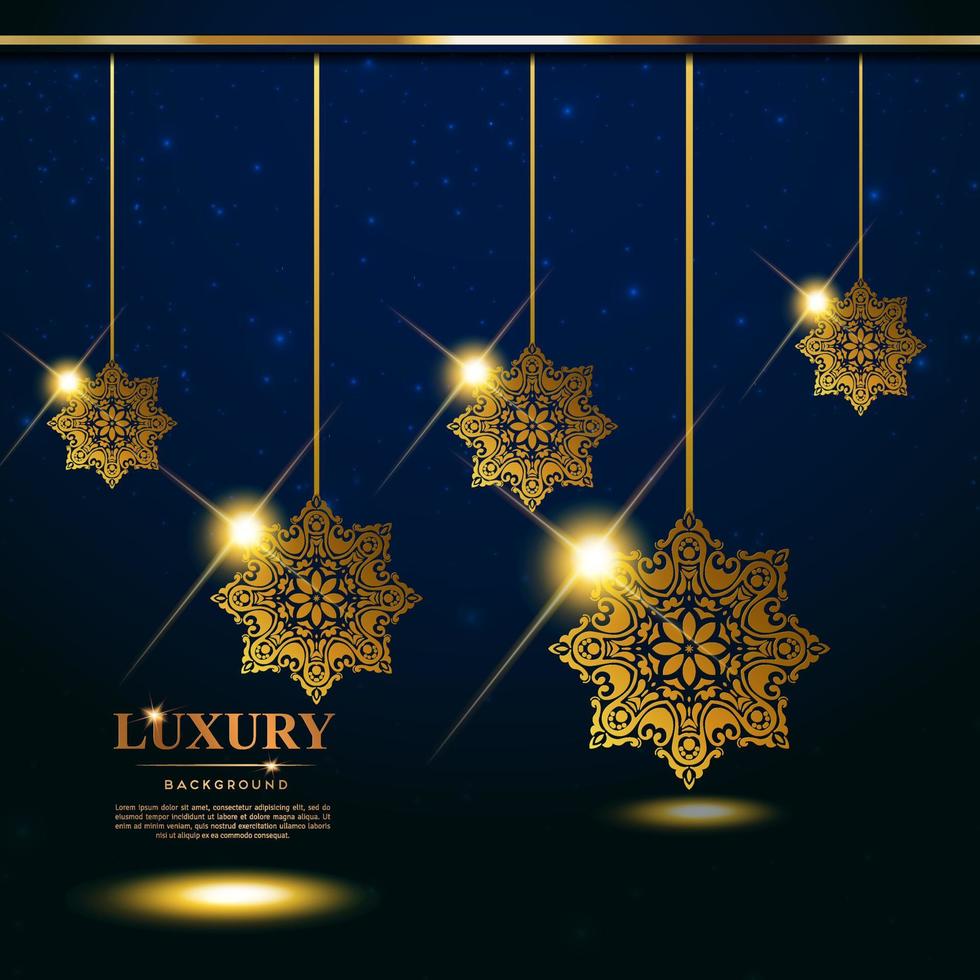 Luxury golden mandala background Free Vector