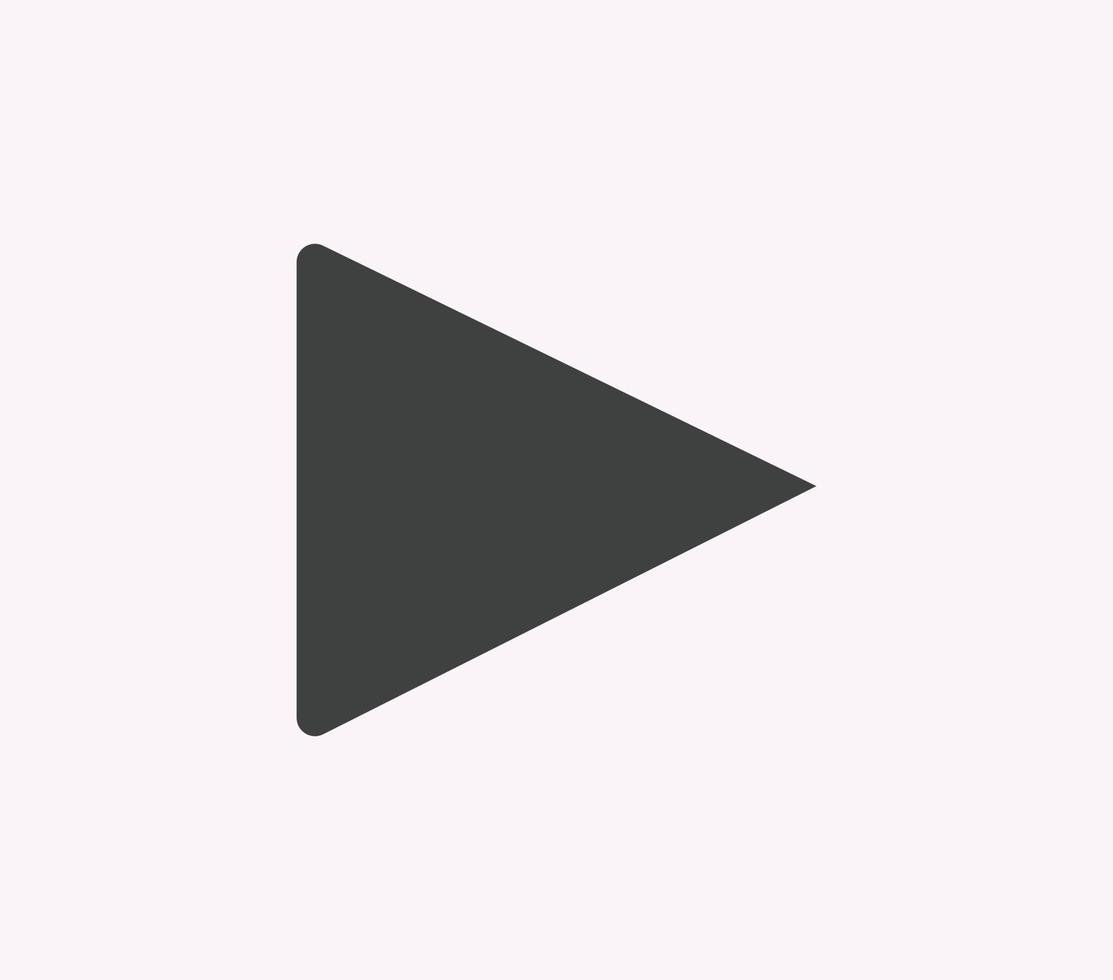 arrow symbol for website or web template. arrow icon vector on white background