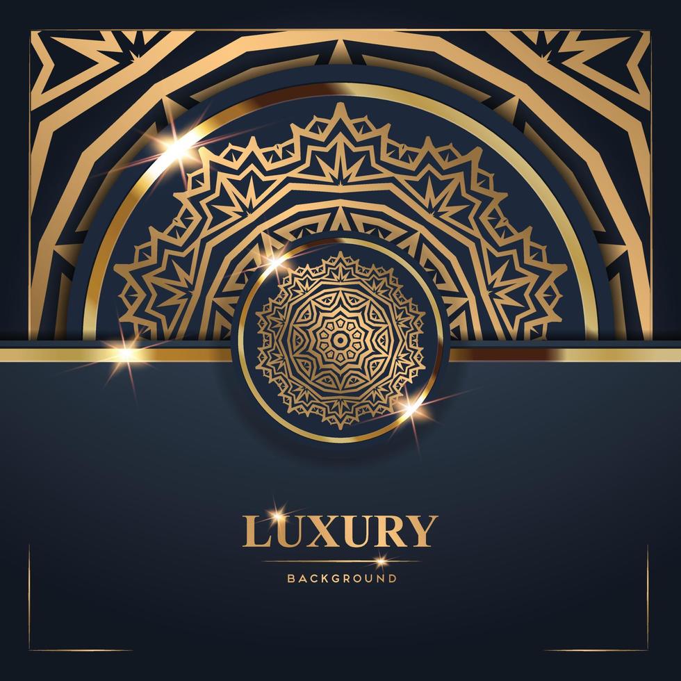 Luxury golden mandala background Free Vector