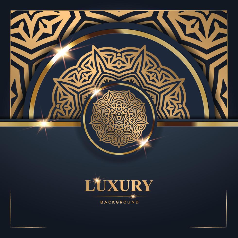 Luxury golden mandala background Free Vector