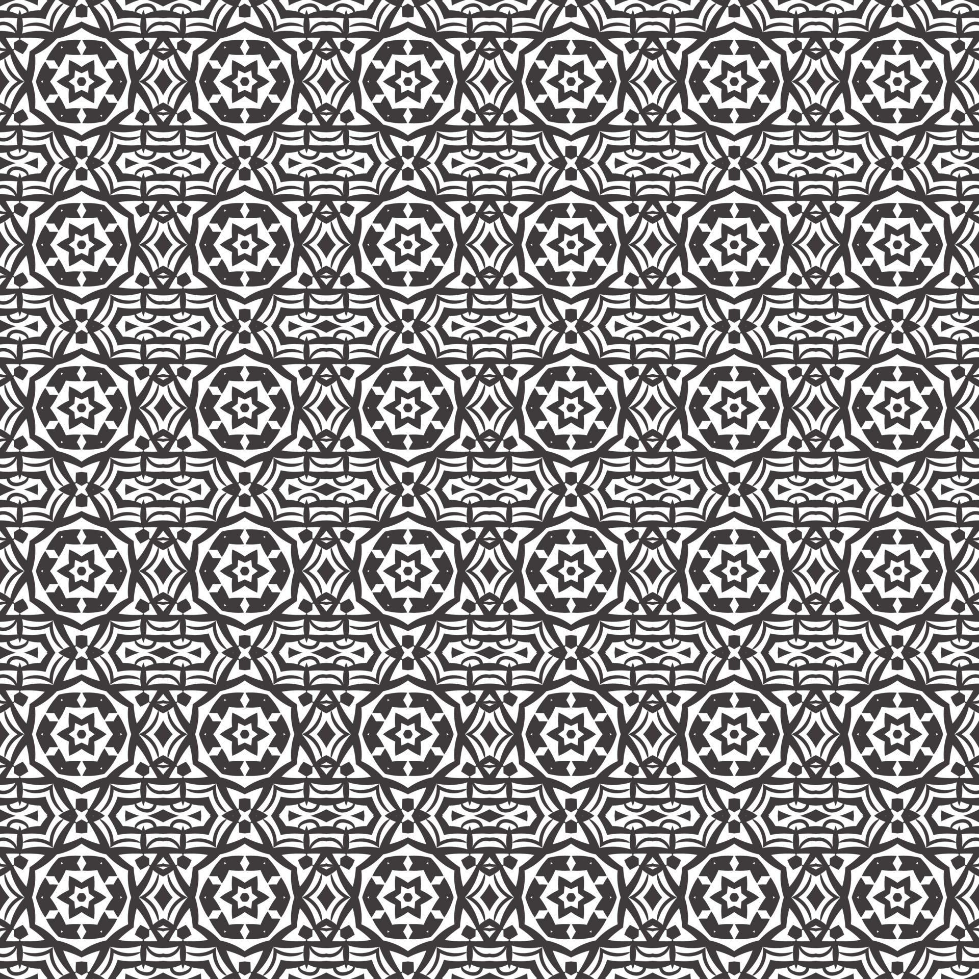 Classic batik seamless pattern background geometric mandala wallpaper ...