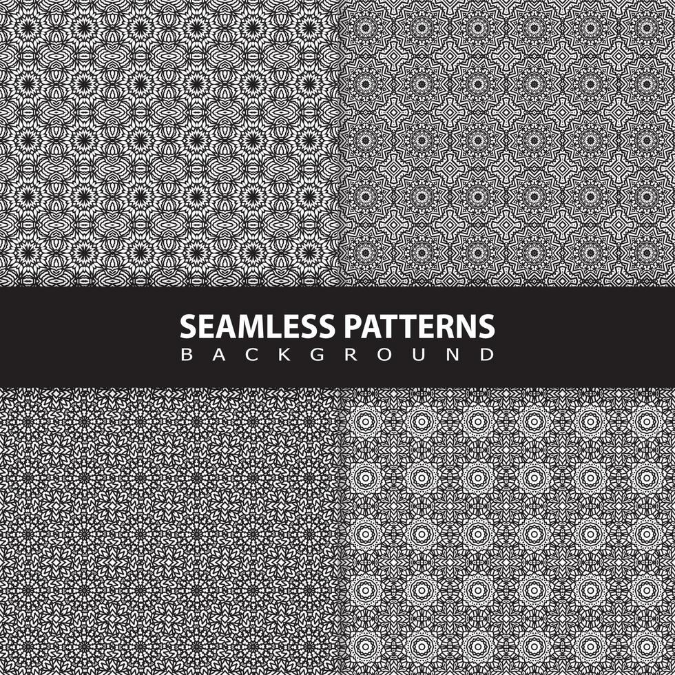 Classic batik seamless pattern background  geometric mandala wallpaper. elegant traditional floral motif vector