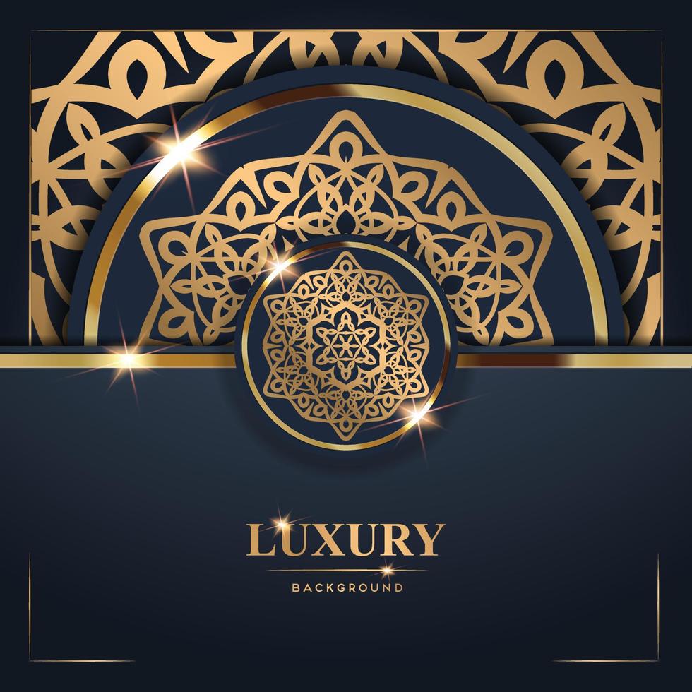 Luxury golden mandala background Free Vector