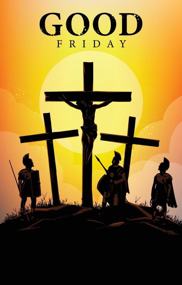 Good Friday Background Concept vector