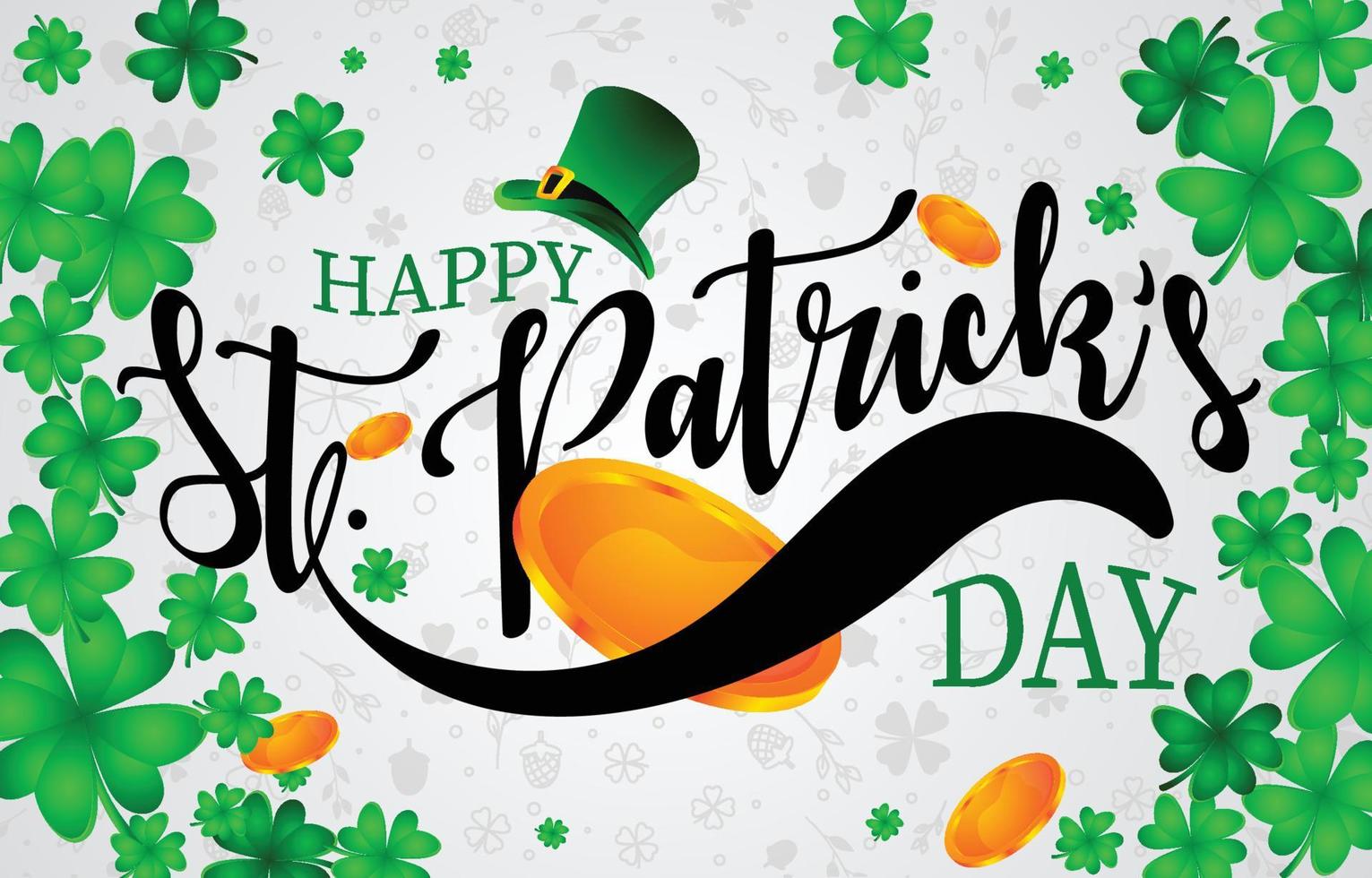 Celebrate Happy St Patrick Day Concept vector