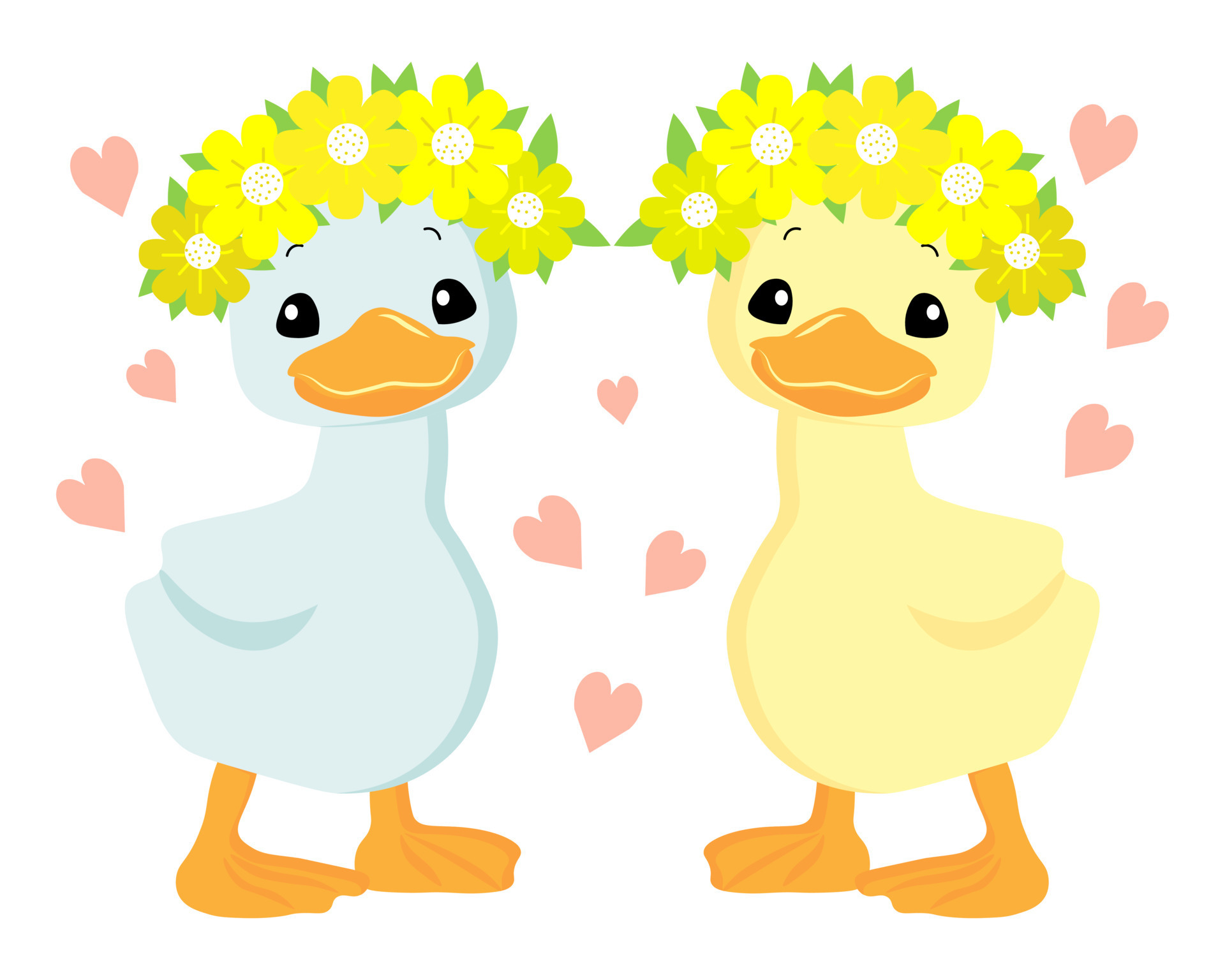 ilustración, lindos patitos en coronas florales sobre un fondo con corazones, colores pastel. estampado de bebé, textil, decoración de dormitorio infantil 5426741 Vector en Vecteezy ilustración, lindos patitos en coronas florales sobre un fondo con corazones, colores pastel. estampado de bebé, textil, decoración de dormitorio infantil 5426741 Vector en Vecteezy