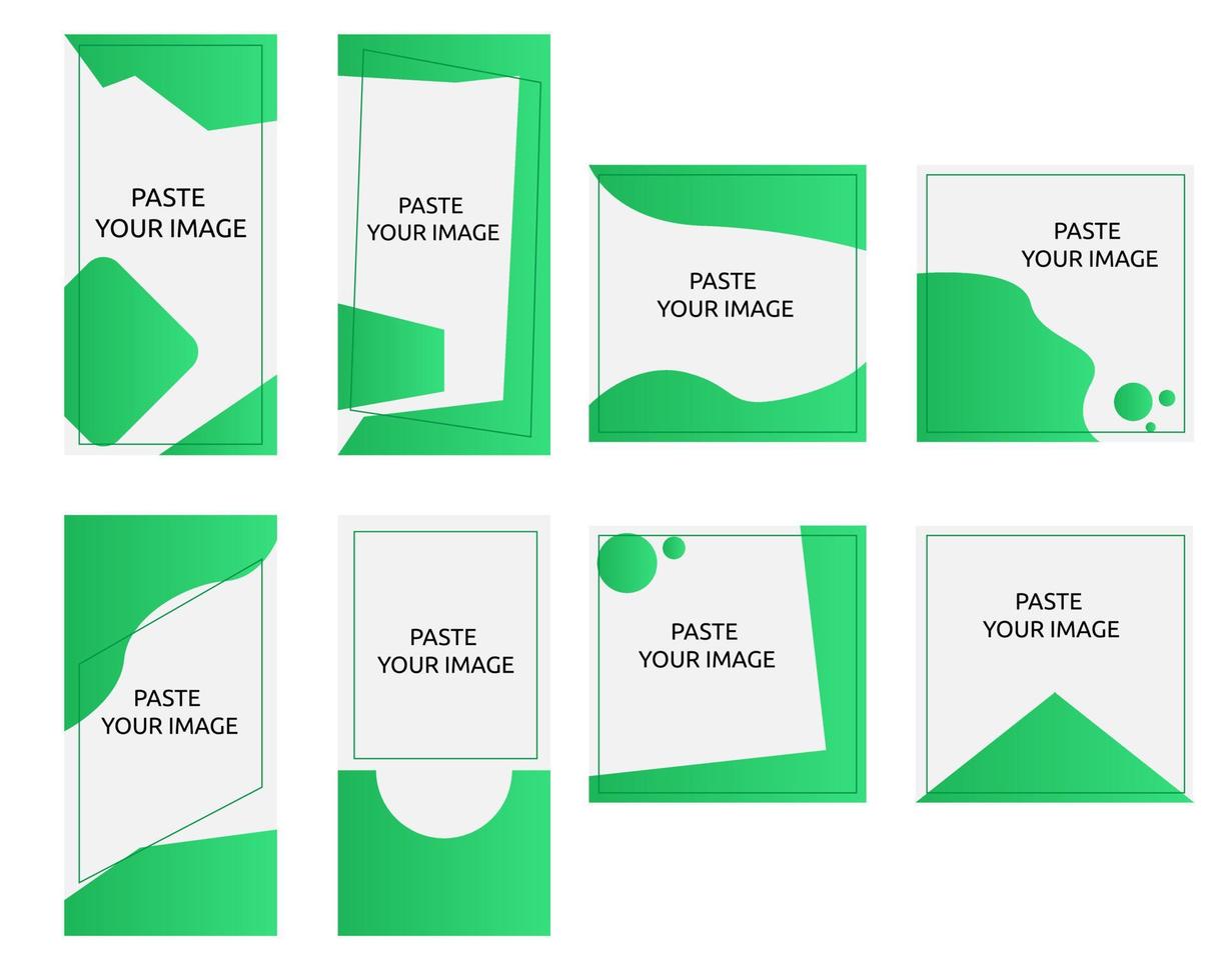 Illustration vector design of social media banner template of post