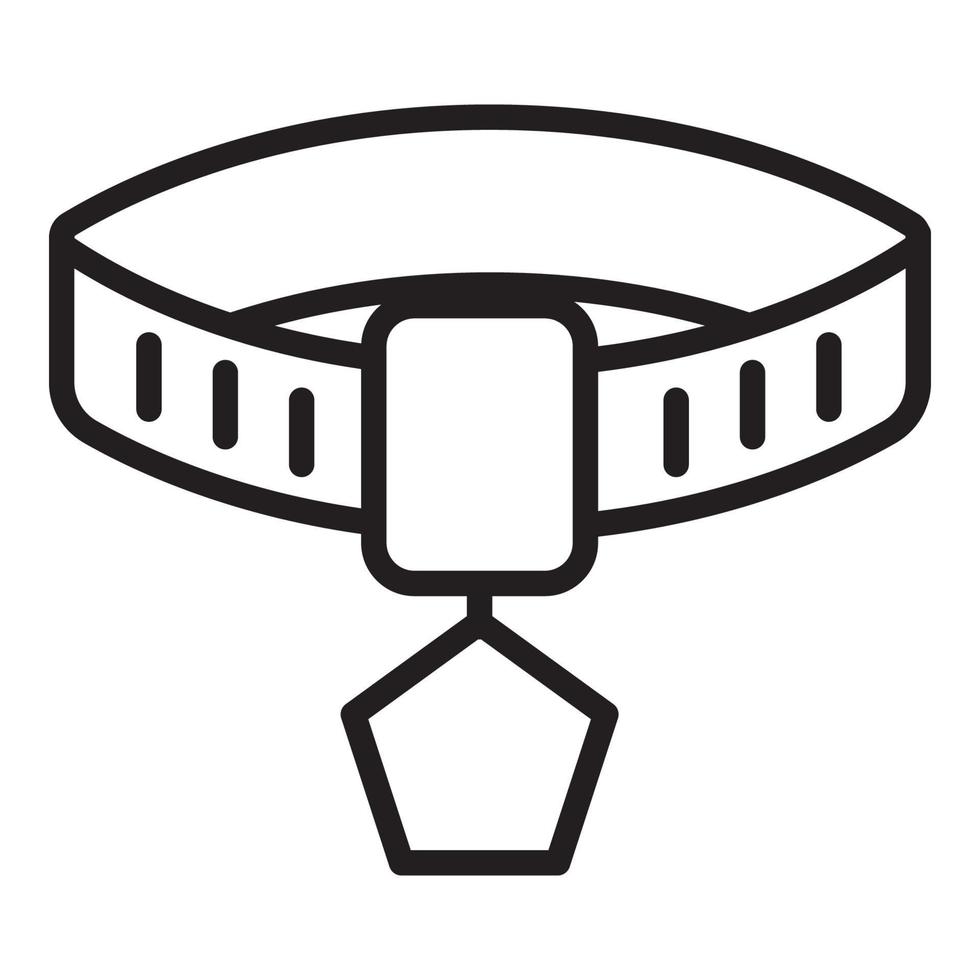 Vector of animal belt for website, icon, symbol, presentation