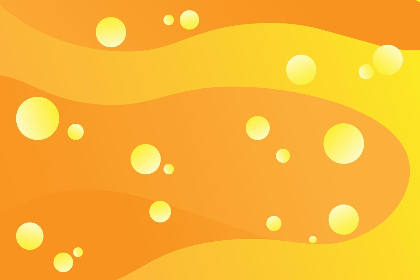 Yellow Fluid Abstract Background vector