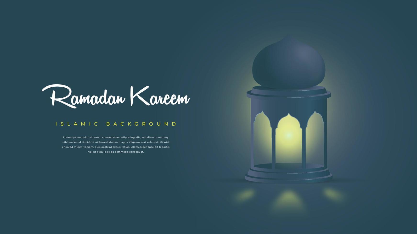 ramadan kareem background design vector