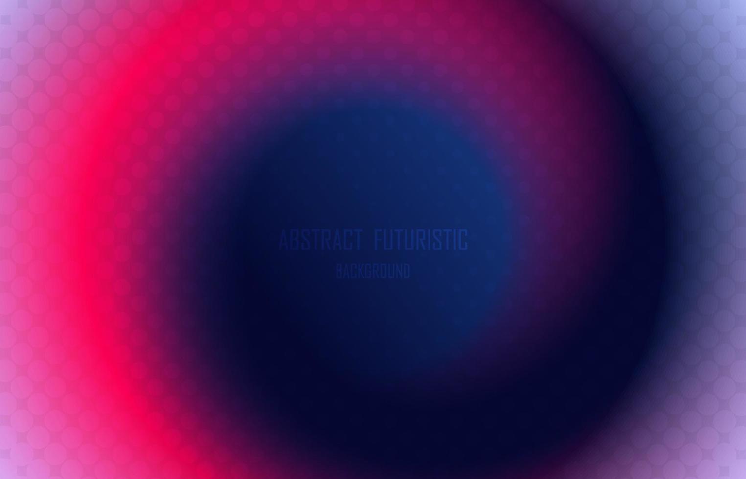 Abstract gradient color of futuristic color theme template. Overlapping with halftone style in middle background. Illustration vector