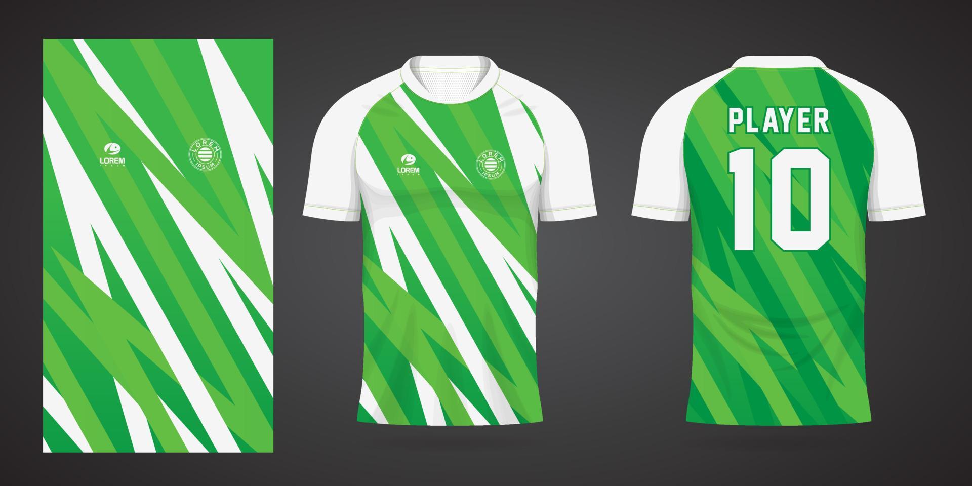 sports shirt jersey design template vector