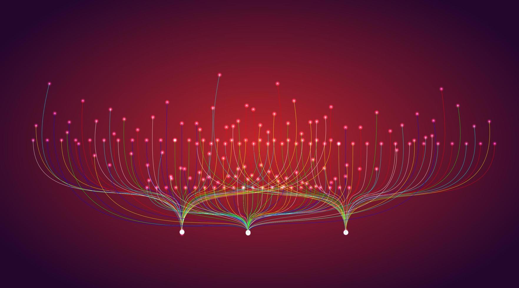 Abstract technology data image vector background.