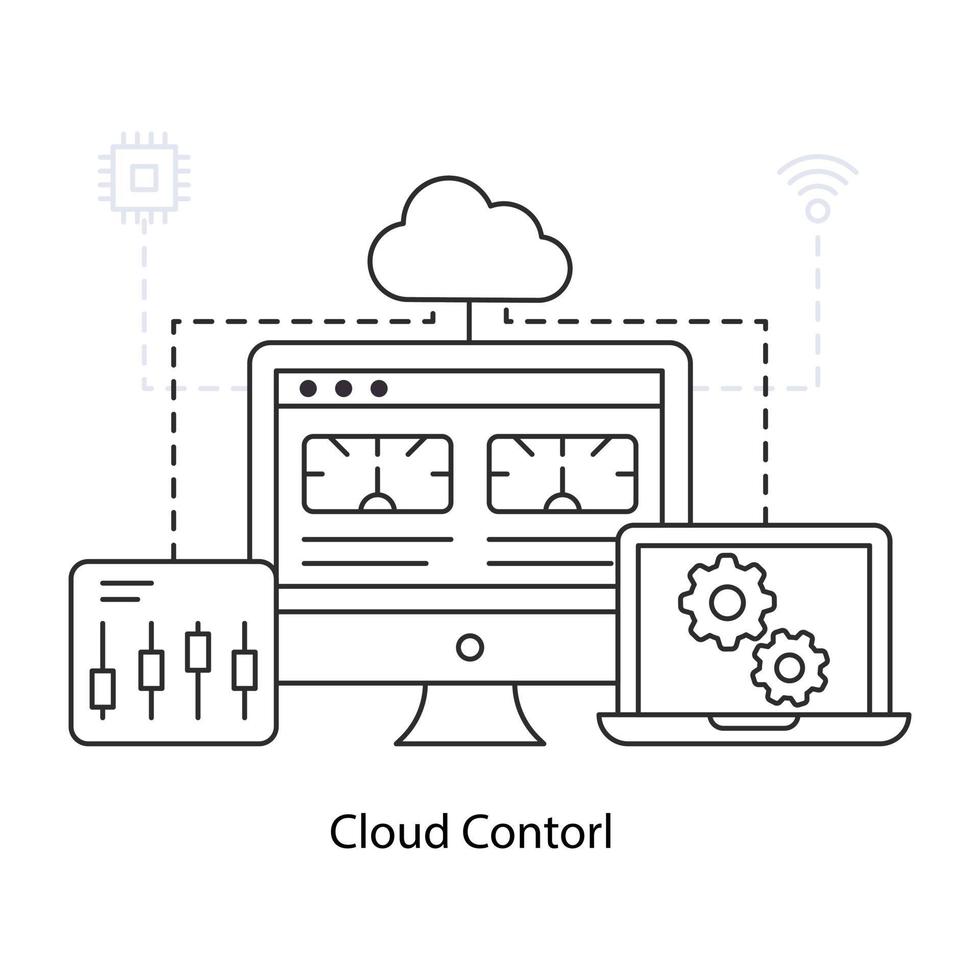 A perfect design of cloud control vector