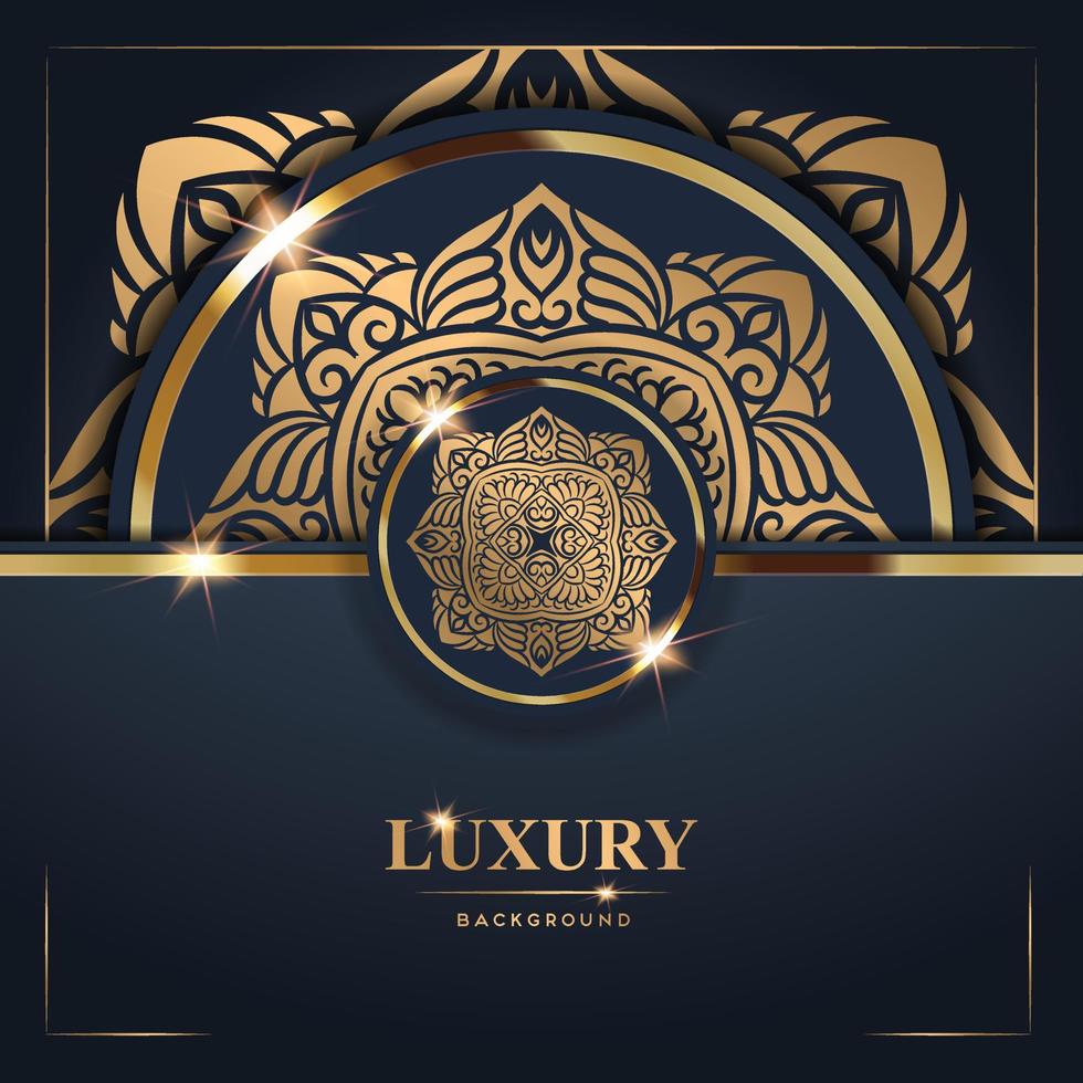 Luxury golden mandala background Free Vector