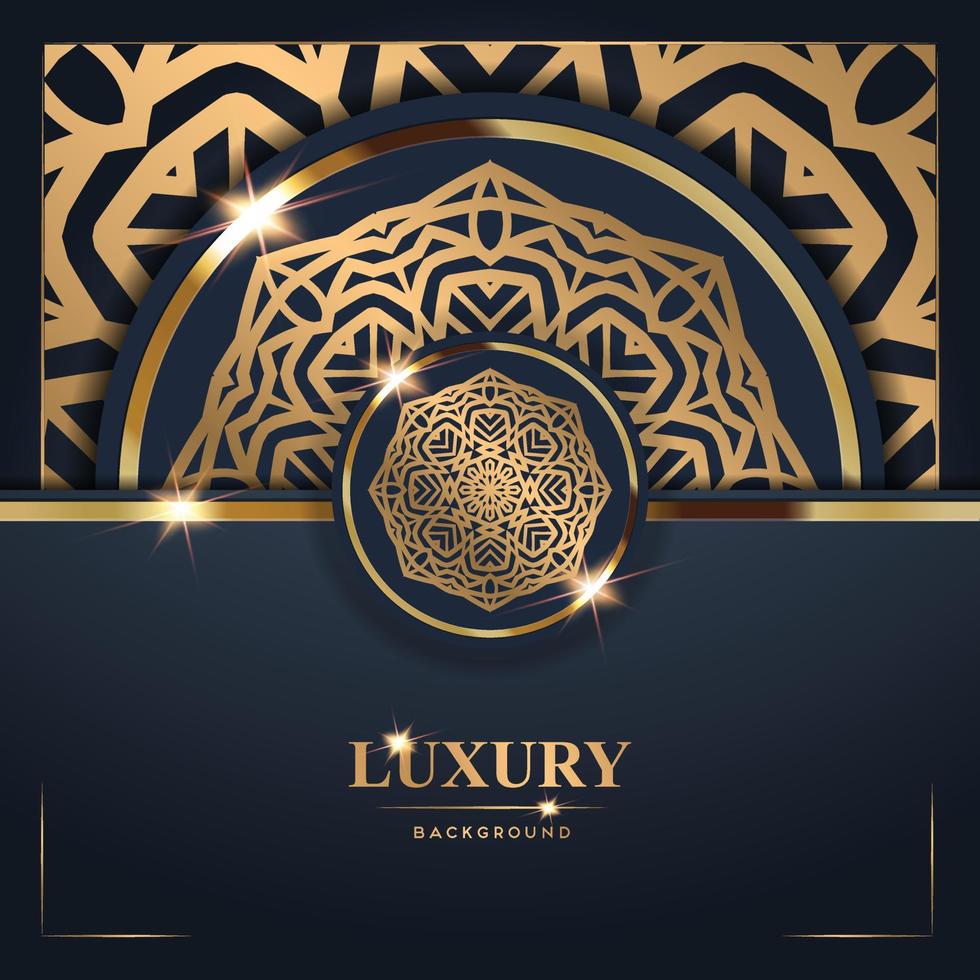 Luxury golden mandala background Free Vector