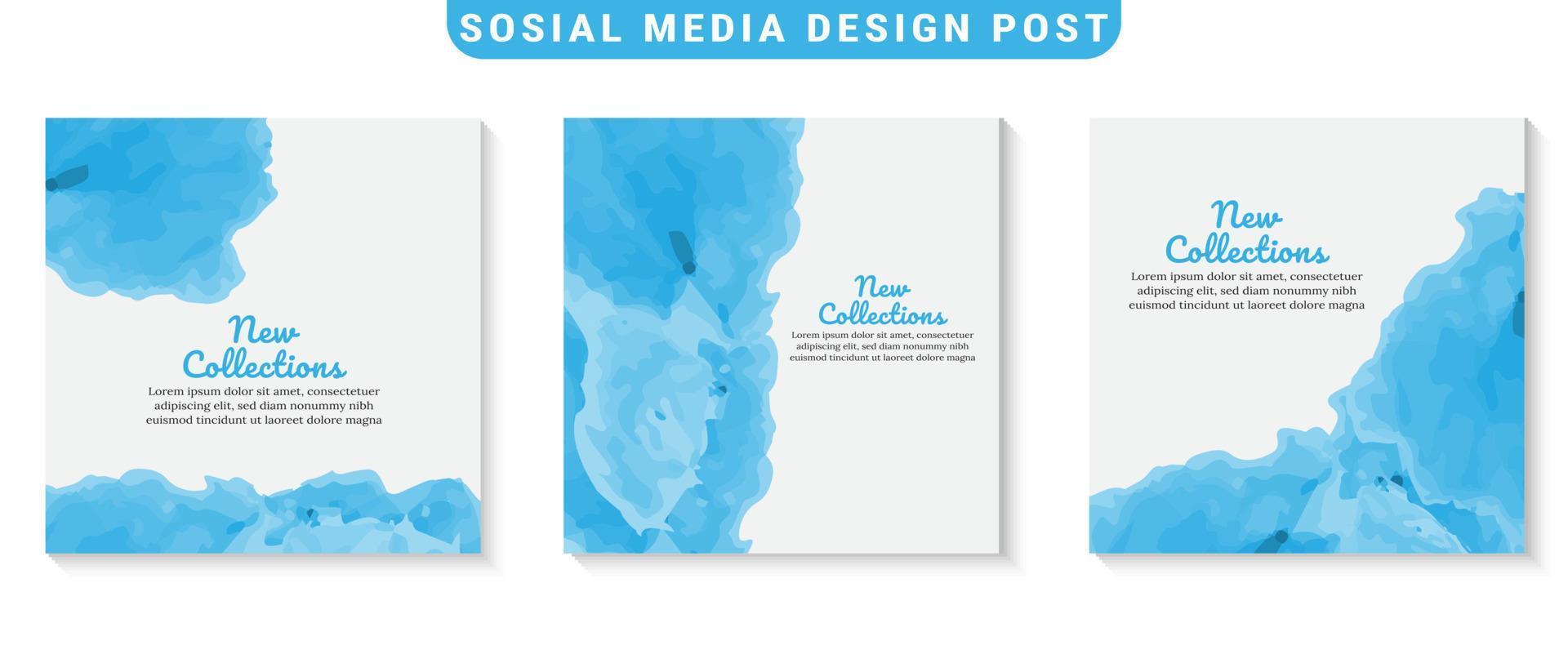 social media template banner fashion sale promotion vector