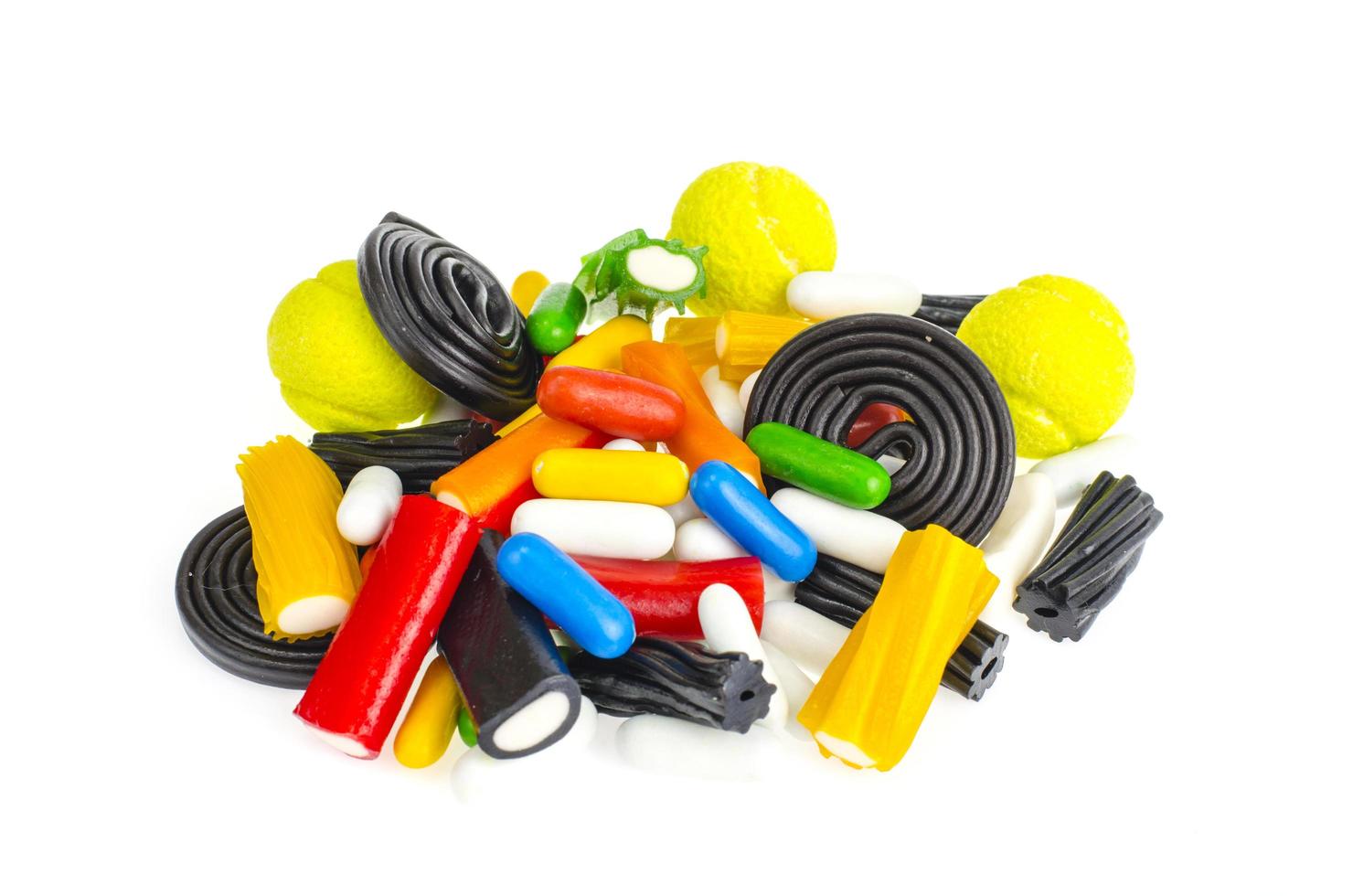 Colored chewy liquorice candy. Photo 5431376 Stock Photo at Vecteezy