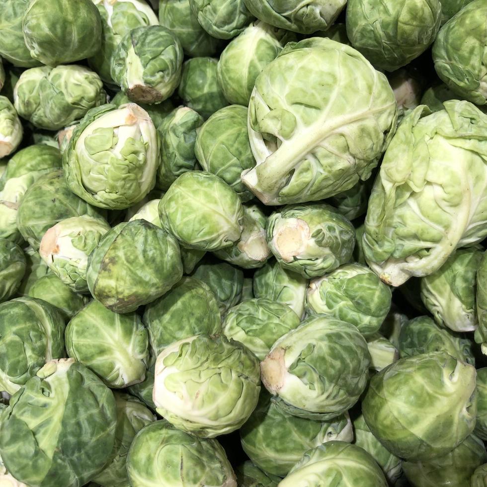 Macro photo cabage. Stock photo mini vegetable cabage