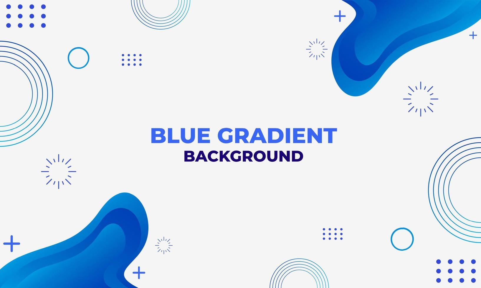 abstract blue gradient background vector