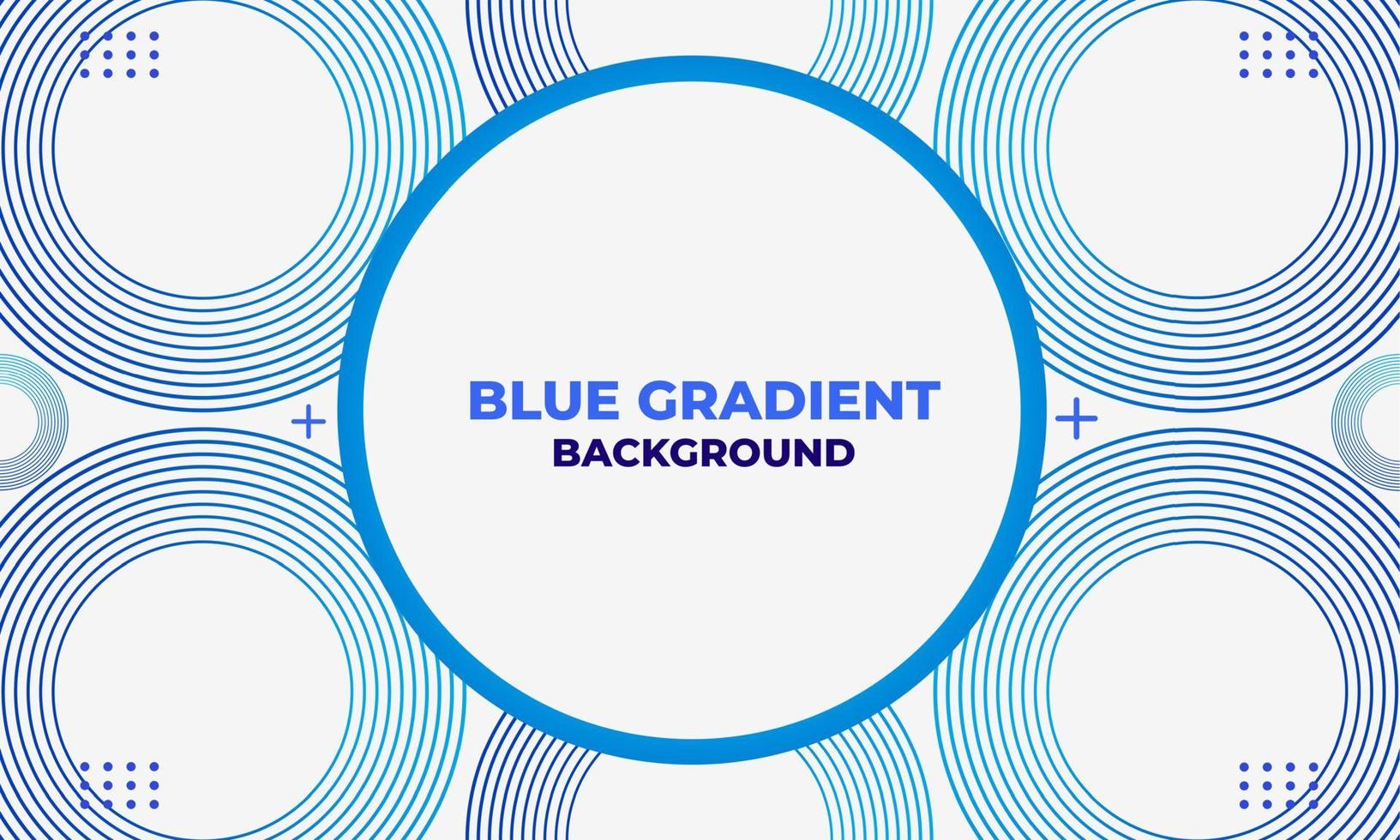 abstract blue gradient background vector