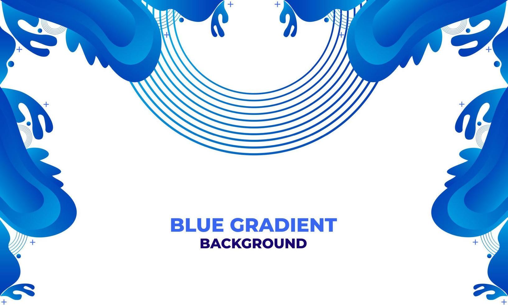 abstract blue gradient background vector