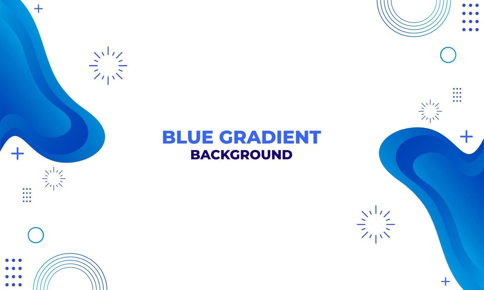 abstract blue gradient background vector