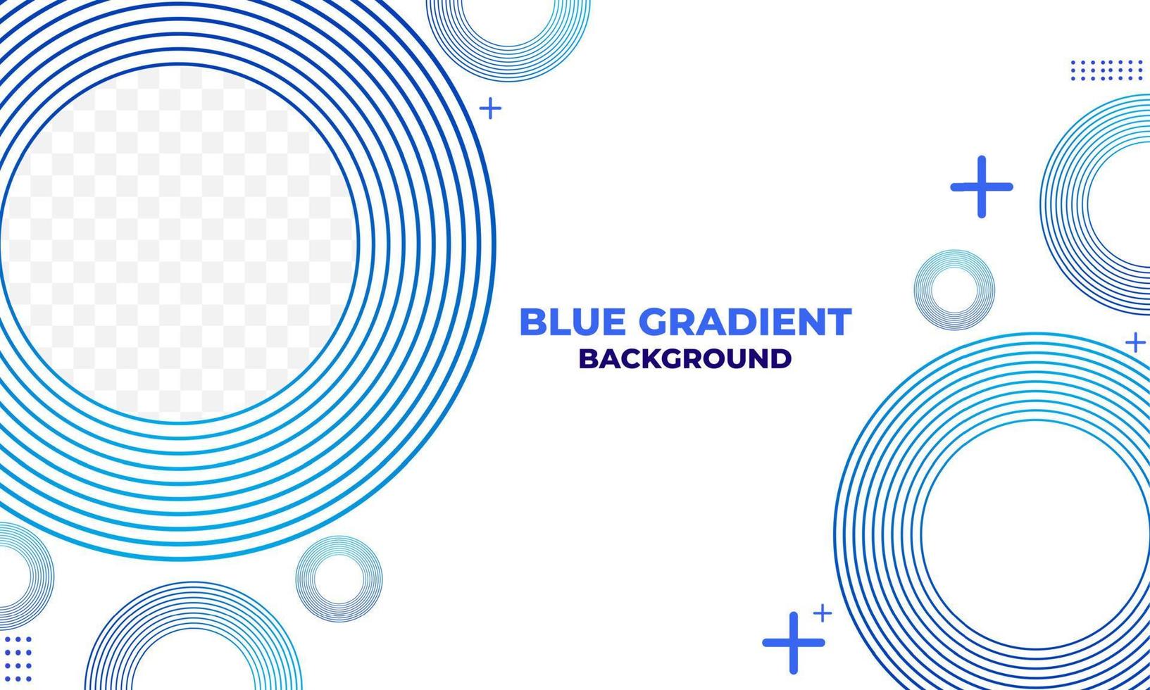 abstract blue gradient background vector