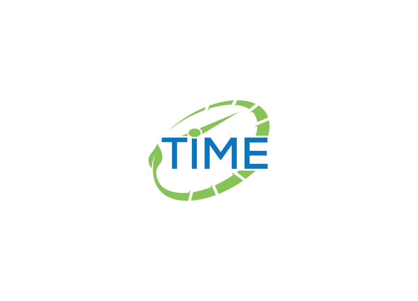 reloj de tiempo plantilla de icono de vector de diseño de logotipo moderno con fondo blanco