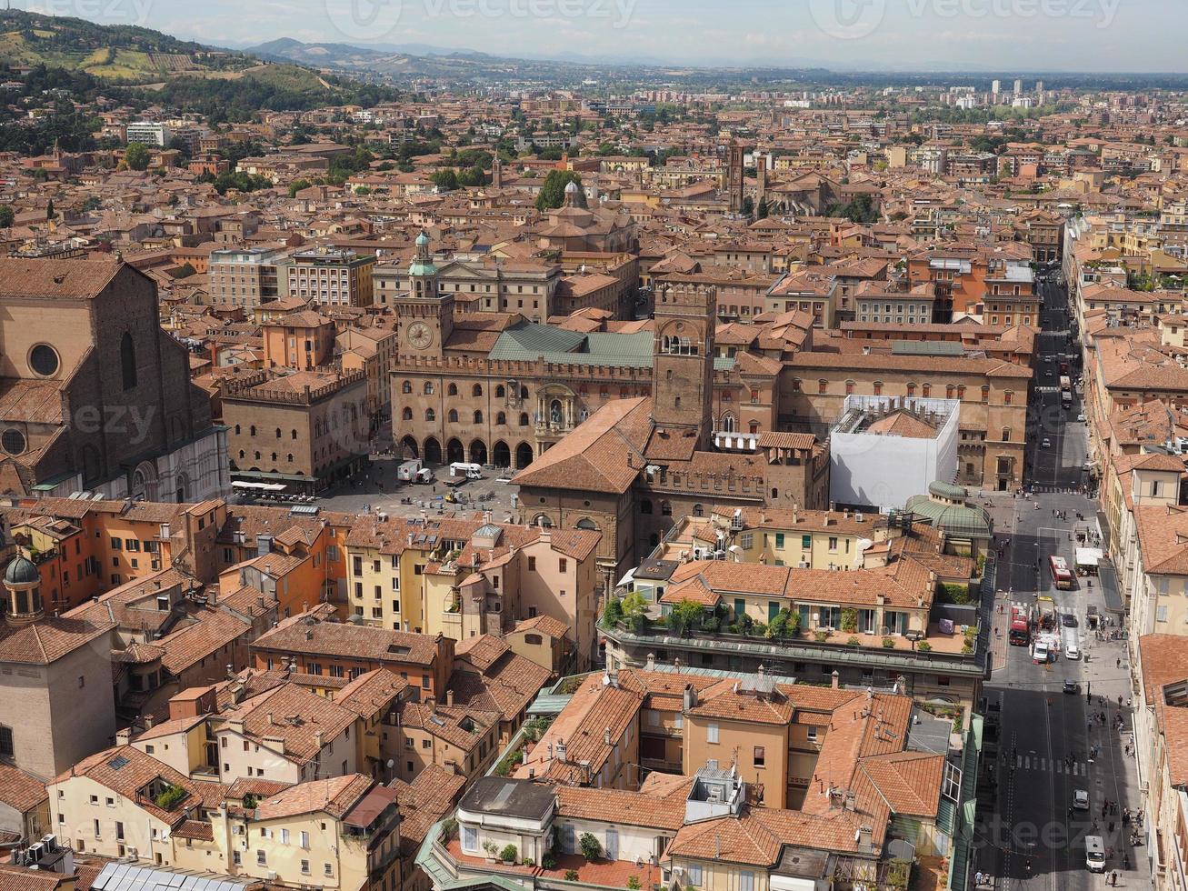 Aerial view of Bologna photo