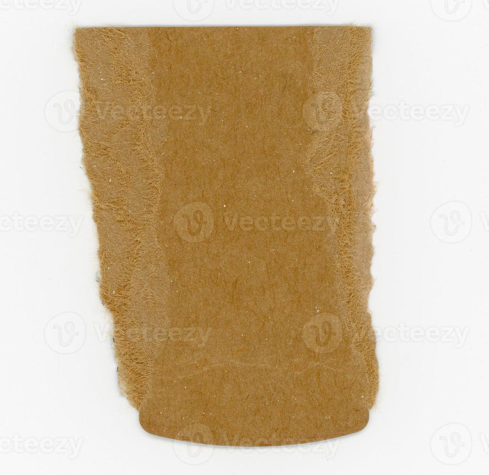 micrograph view of brown cardboard photo