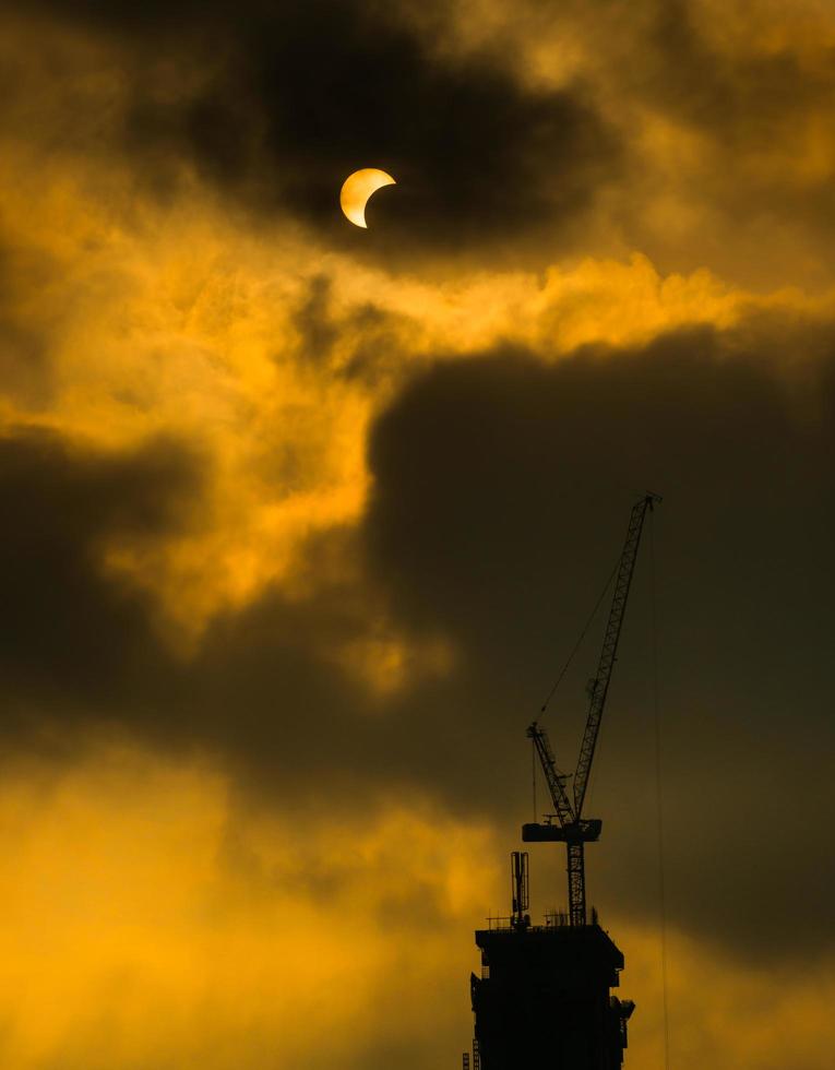 Solar Eclipse in Thailand photo