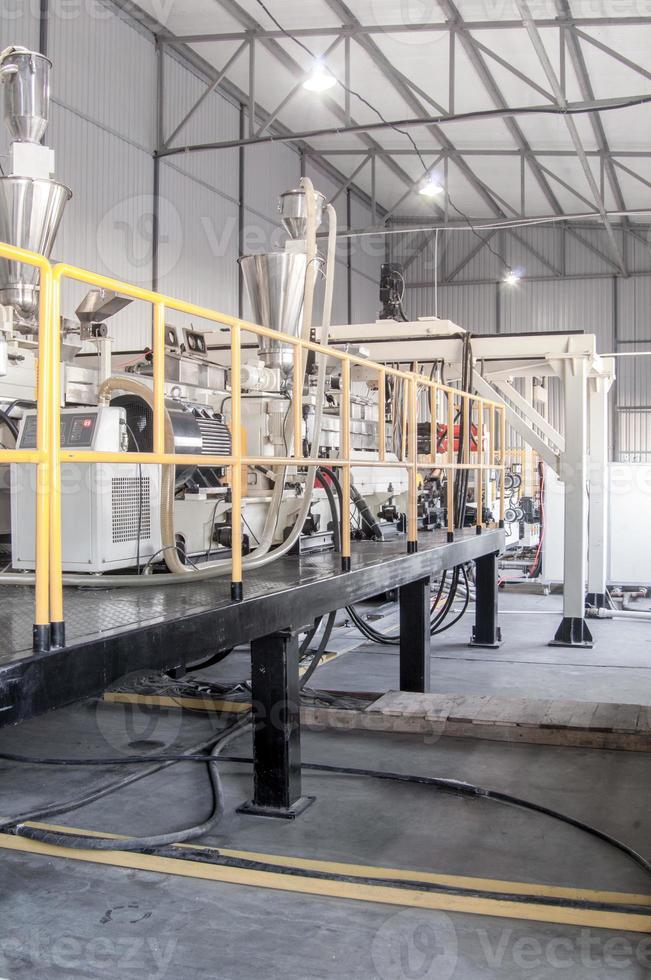 workshop and equipment for the production and fabrication of durable polyethylene and polypropylene for packaging photo