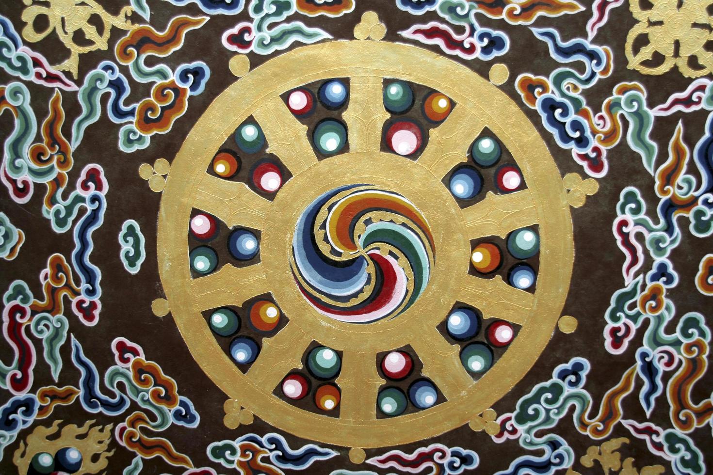 Monastery Ceiling Detail photo