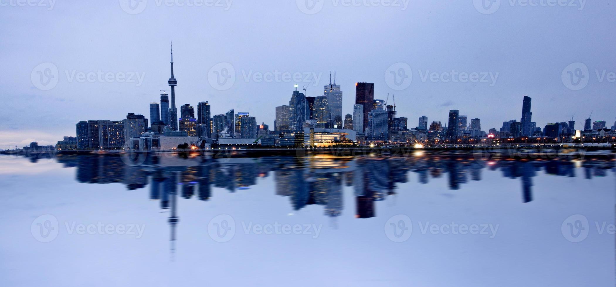 Night Shot Toronto City photo