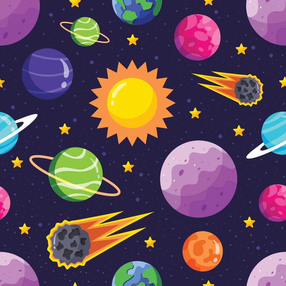 Space Element Pattern Background vector