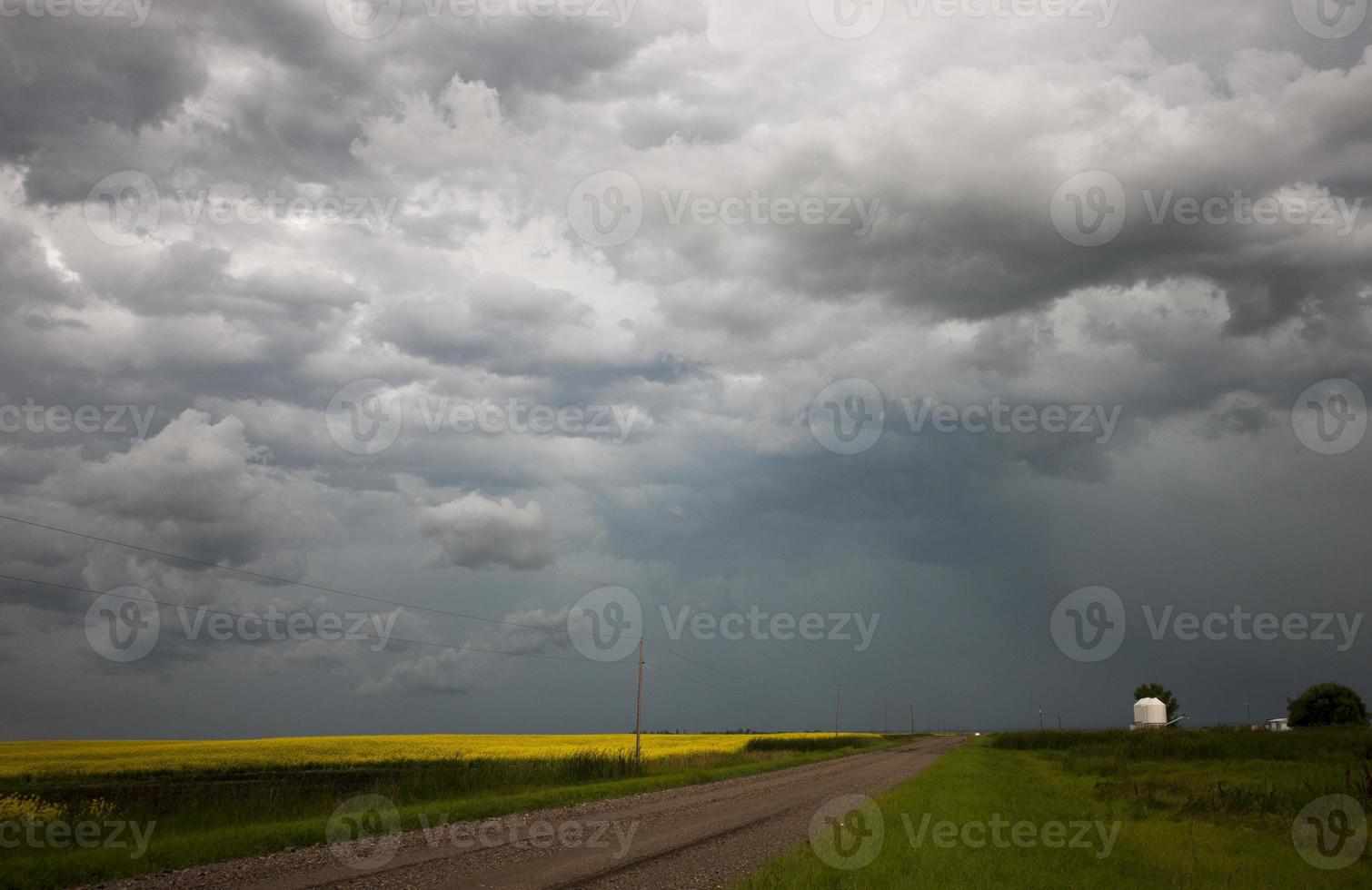 Storm Clouds Prairie Sky photo