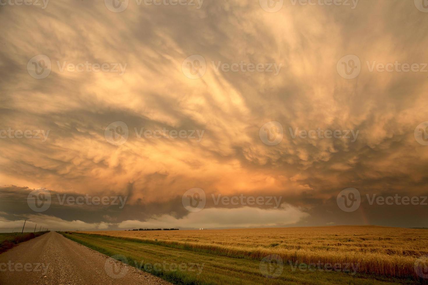 Storm Clouds Prairie Sky photo