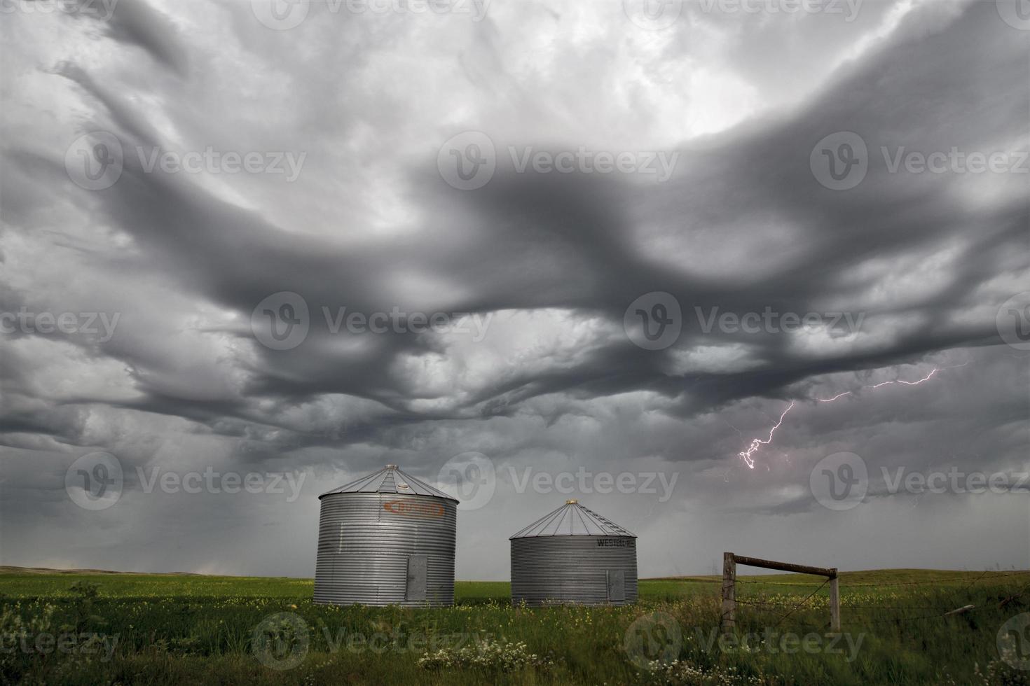 nubes de tormenta saskatchewan foto