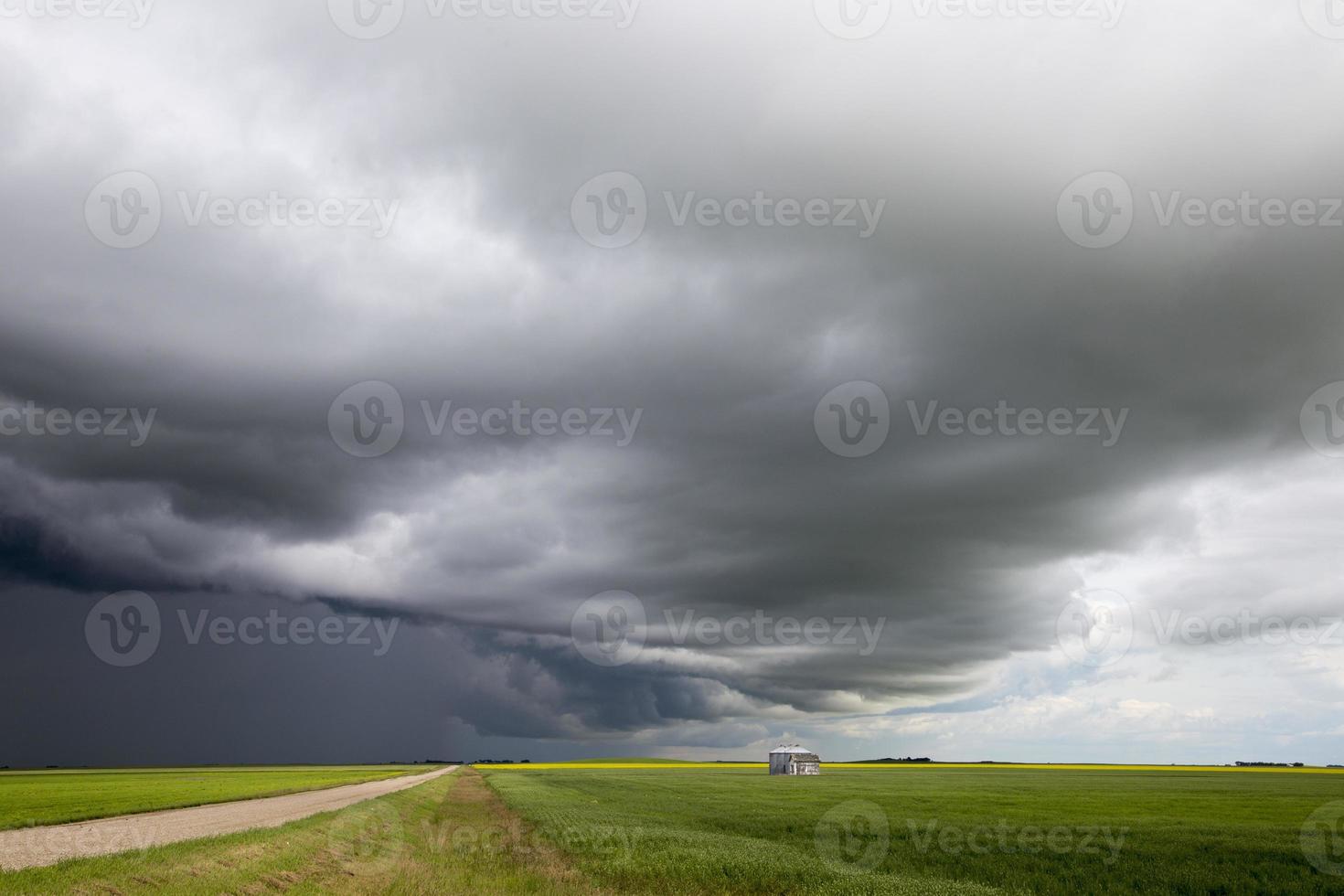 nubes de tormenta saskatchewan foto