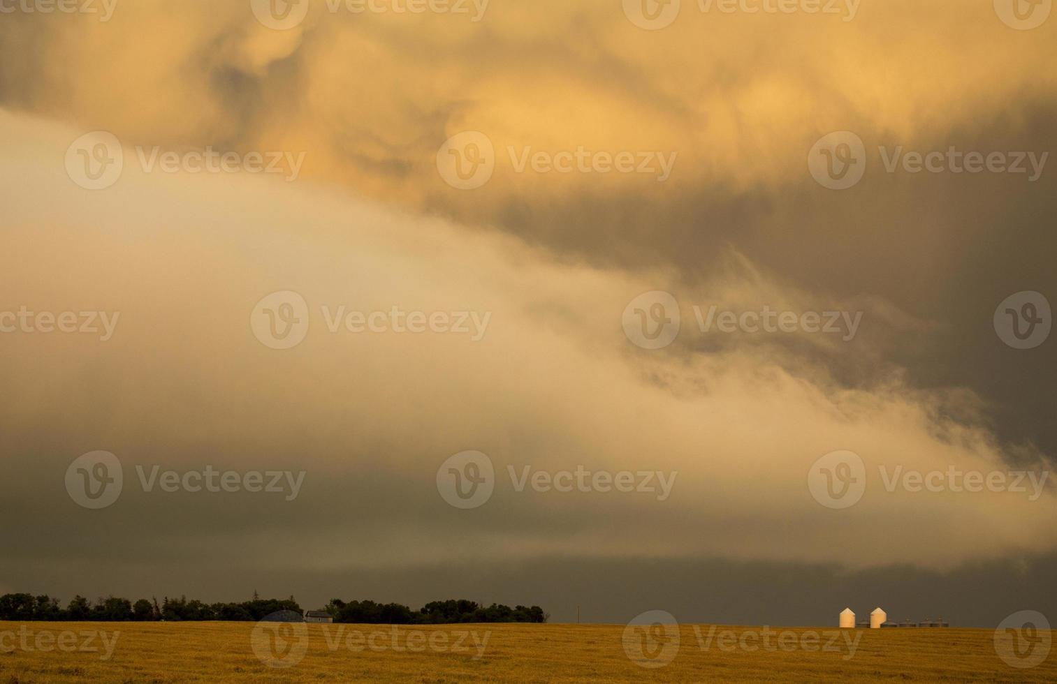 Storm Clouds Prairie Sky photo