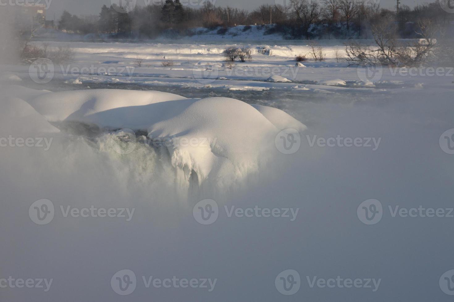 Cataratas del Niágara en invierno foto