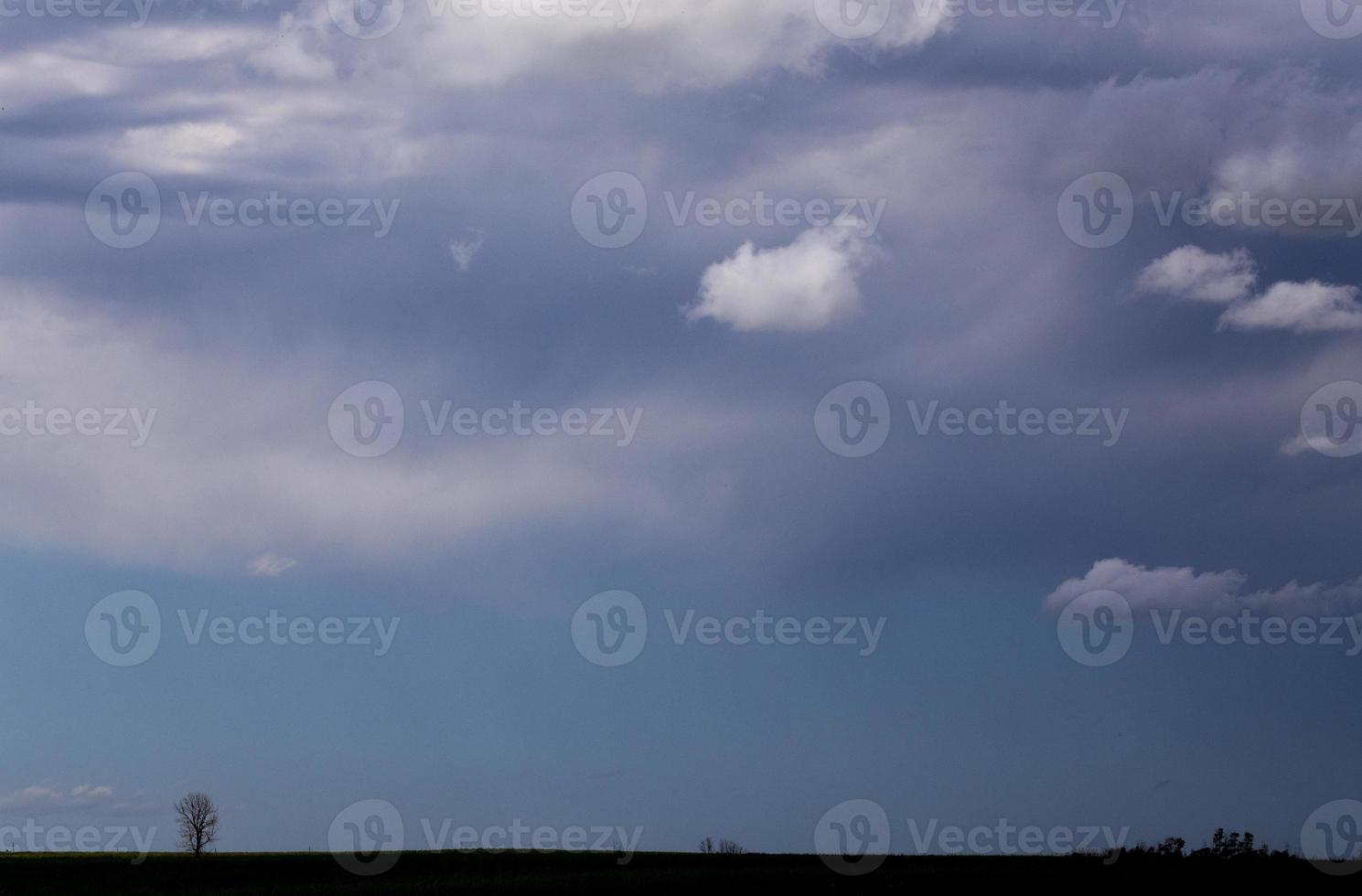 Storm Clouds Prairie Sky photo