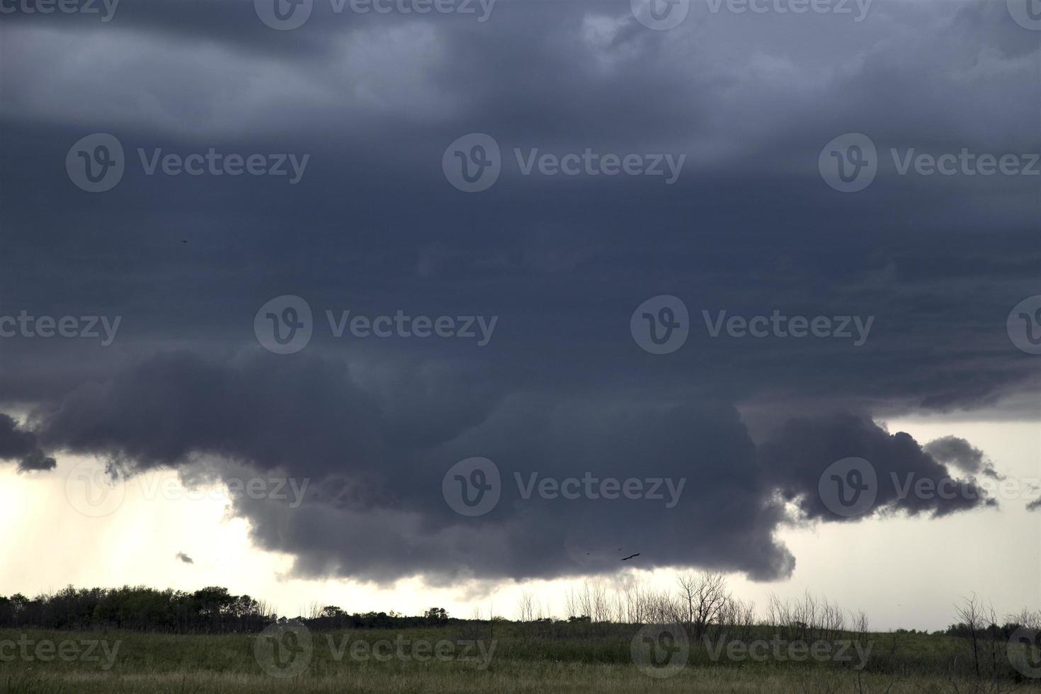 nubes de tormenta saskatchewan foto