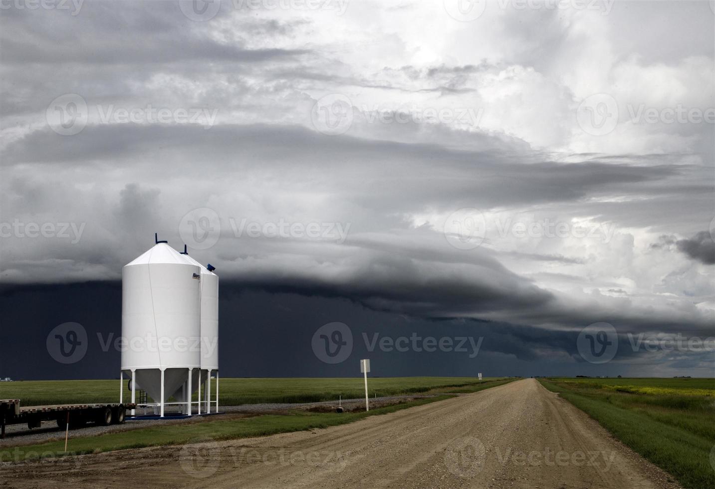 nubes de tormenta saskatchewan foto