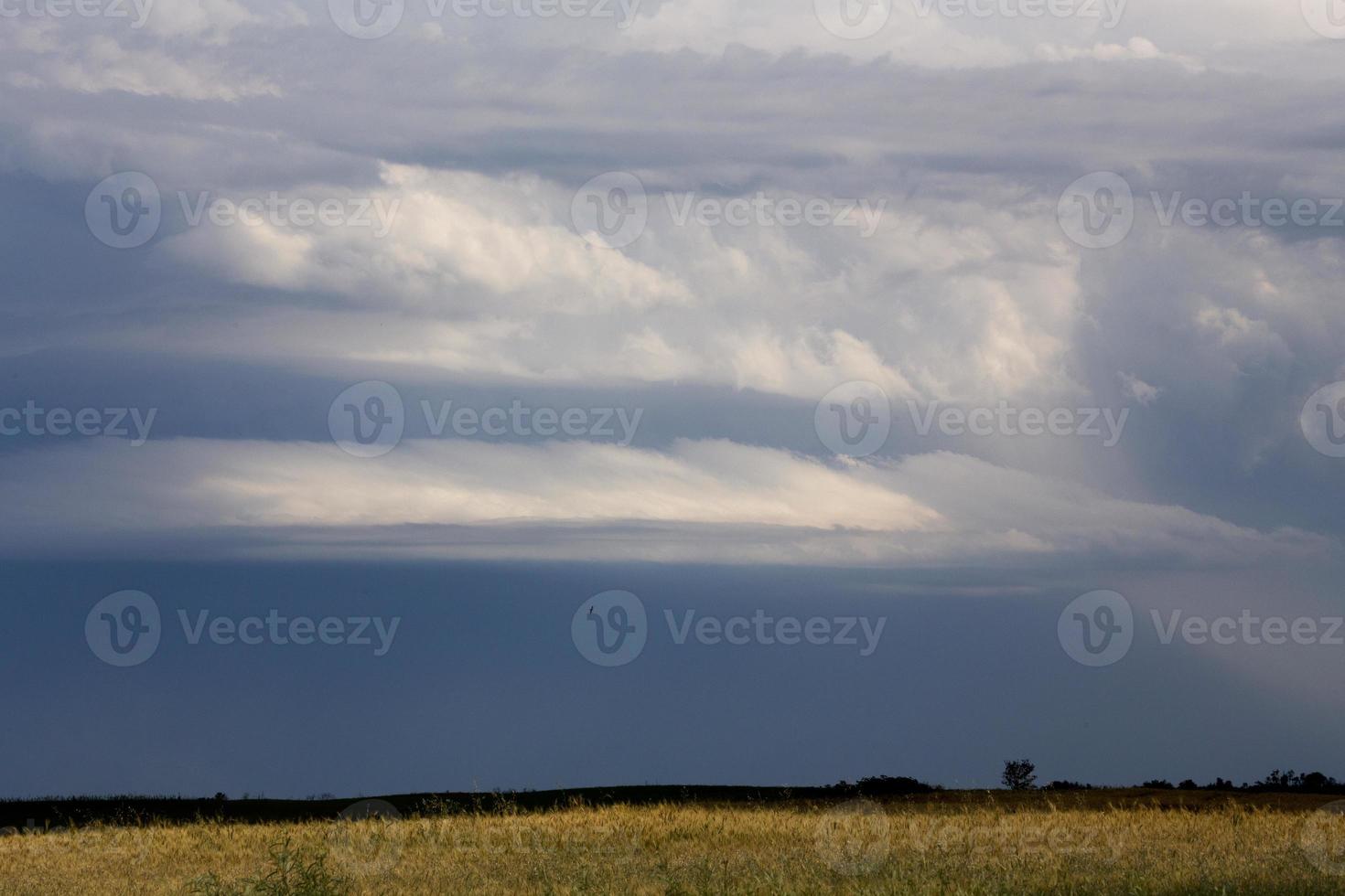 Storm Clouds Prairie Sky photo